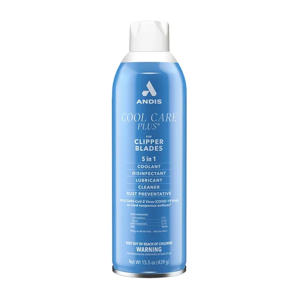 A can of Andis Cool Care Plus
