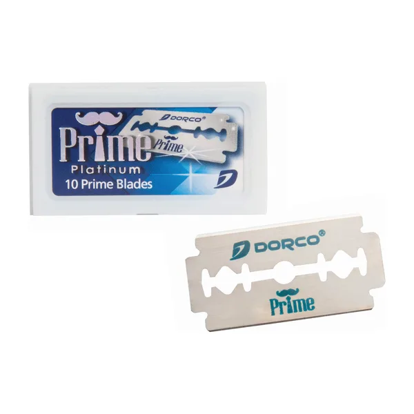 A pack of Dorco Prime platinum blades
