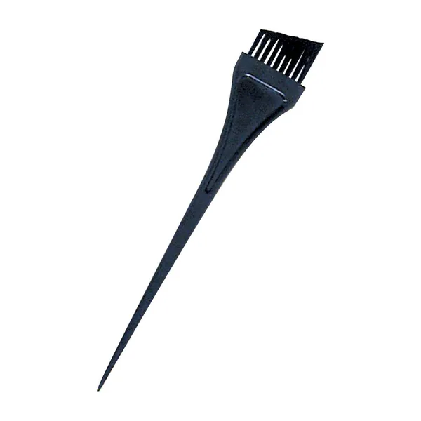 A black slanted dye brush
