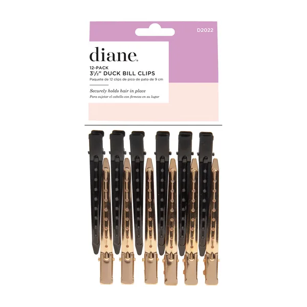 A pack of Diane steel duck bill clips